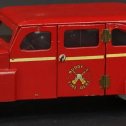 Buddy L Wood Era Fire Department Car Replacement Stickers Alternate View 1