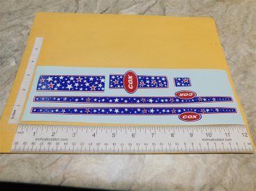 Set Cox Thimble Drome Stars & Stripes Pinto Funny Car Stickers Main Image Set Cox Thimble Drome Stars & Stripes Pinto Funny Car Stickers Main Image
