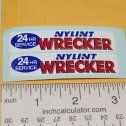 Nylint Cadet Series Wrecker Tow Truck Sticker Set Main Image