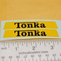 Mini Tonka Bucket Lift Truck Replacement Door Stickers Main Image
