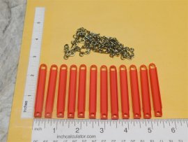 Ertl & Tru Scale Dozen 3D Printed Semi Trailer Stake Replacement Part