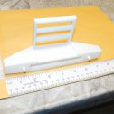 Buddy L Mack Truck 3D Printed White Custom Bumper Replacement Toy Part Alternate View 2