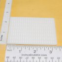Buddy L Mack Truck 3D Printed White Grill Insert Replacement Toy Part Alternate View 1