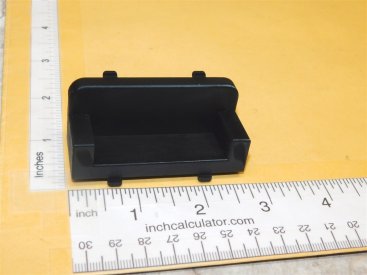 Tonka Giant Bulldozer 3D Printed Black Plastic Seat Replacement Toy Part Main Image Tonka Giant Bulldozer 3D Printed Black Plastic Seat Replacement Toy Part Main Image