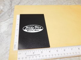 Tonka 3D Printed Black Custom Stepside Pickup Truck Tonneau Cover