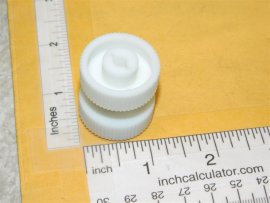 Tonka 3D Printed Plastic Ramp Hoist/Sandloader Spool Replacement Part