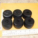 Set of 6 Tonka Land Rover Dump Truck Tire/Wheel Replacement Toy Part Main Image