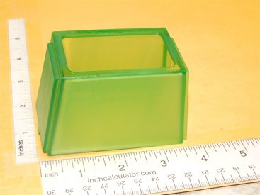Tonka 3D Printed Plastic Green Turbo Diesel Window Replacement Toy Part Main Image