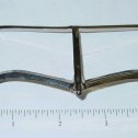 Doepke Jaguar Replacement Windshield Toy Part  Chrome Plate Main Image