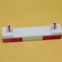 Nylint 3D Print Red Flasher w/White Lightbar Replacement Toy Part Alternate View 2