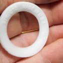 Structo 3D Printed Plastic Replacement Whitewall Toy Part Alternate View 1