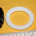 Structo 3D Printed Plastic Replacement Wheel & Whitewall Toy Part Alternate View 1