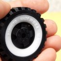 Structo 3D Printed Plastic Replacement Wheel & Whitewall Toy Part Alternate View 1
