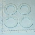 Set of 4 Tonka Whitewall Tire Insert Replacement Toy Parts Main Image