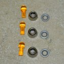 Tonka Replacement Custom Amber Flasher w/Bezel Toy Parts (3) Main Image