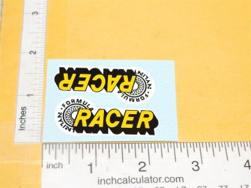 Nylint Formula Racer Hot Rod Roadster Replacement Sticker Set Main Image Nylint Formula Racer Hot Rod Roadster Replacement Sticker Set Main Image