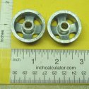 Smith Miller Single 4 Spoke Cast Replacement Wheel Part Alternate View 1