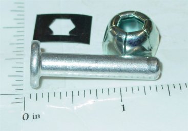 Tonka Semi Trailer 1.25" Hitch Pin & Nut Replacement Toy Parts Main Image Tonka Semi Trailer 1.25" Hitch Pin & Nut Replacement Toy Parts Main Image