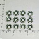 12 Tonka Toy 3/16" Axle Wheel Retainer Clips Main Image