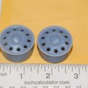Pr Custom 3D Printed Tonka/Smith Miller Budd Truck Front Wheel Toy Parts Main Image