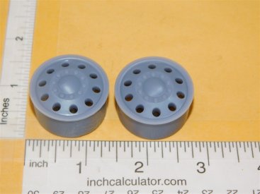 Pr Custom 3D Printed Tonka/Smith Miller Budd Truck Front Wheel Toy Parts Main Image Pr Custom 3D Printed Tonka/Smith Miller Budd Truck Front Wheel Toy Parts Main Image