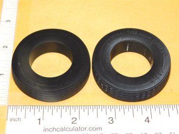 Pr Custom 3D Printed Tonka/Smith Miller Steer/Trailer Tire Toy Parts Main Image Pr Custom 3D Printed Tonka/Smith Miller Steer/Trailer Tire Toy Parts Main Image