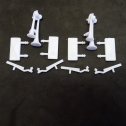 Structo Plastic Mirror/Airhorn/Wipers Truck Accessory Sets (2), Parts Main Image