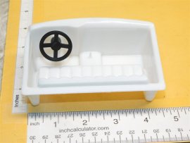 Nylint 3D Printed Chevy Pickup Seat/Steering Wheel Replacement Toy Part
