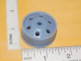 Marx 3D Printed Plastic Gray Budd Style Wheel Replacement Toy Part