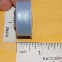 Marx 3D Printed Plastic Gray Budd Style Wheel Replacement Toy Part Alternate View 2