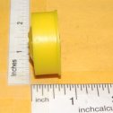 Marx 3D Printed Plastic Yellow Budd Style Wheel Replacement Toy Part Alternate View 2