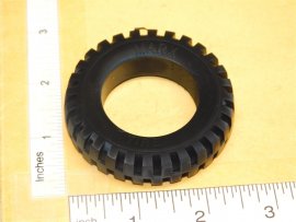 Marx 3D Printed Black Plastic Tire Replacement Toy Part
