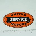 3" Wide United Motor Service Sticker Main Image