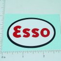 2.5" Wide Esso Oil Oval Sticker Main Image