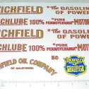 American National Richfield Tanker Sticker Set Main Image