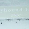 Arcade Cast Iron Greyhound Lines Toy Sticker Main Image