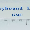 Arcade Cast Iron Greyhound Lines Toy Sticker Main Image