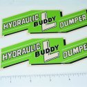 Pair Buddy L Hydraulic Dumper Large Sticker Set Main Image