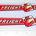 Pair Buddy L Van Freight Lines Sticker Set Main Image
