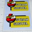 Pair Buddy L Steam Shovel Const Vehicle Stickers Main Image