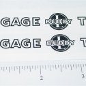 Pair Buddy L Baggage Truck Sticker Set Main Image