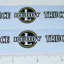 Pair Buddy L Ice Delivery Truck Sticker Set Main Image
