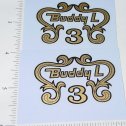 Pair Buddy L Ranchero Fire Pumper Replacement Stickers Main Image
