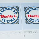 Pair Buddy L Merry Go Round Truck Sticker Set Main Image