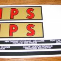 Buddy L MPS Moving Semi Sticker Set Main Image