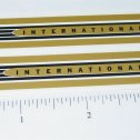 Buddy L Gold International Hood Sticker Pair Main Image
