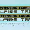 Pair Buddy L Extension Ladder Fire Trailer Stickers Main Image