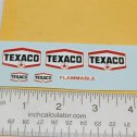 Buddy L Small Texaco Tanker Semi Truck Replacement Sticker Set Main Image