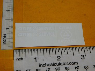 Leslie Henry Cities Service Diecast Tanker Toy Truck Replacement Stickers Main Image Leslie Henry Cities Service Diecast Tanker Toy Truck Replacement Stickers Main Image