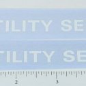 Pair Ertl Fleetstar Utility Bucket Truck Sticker Set Main Image